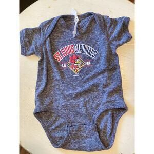 MLB At. Louis Cardinals Toddler Boys Fan Bodysuit Set, 6 Months
